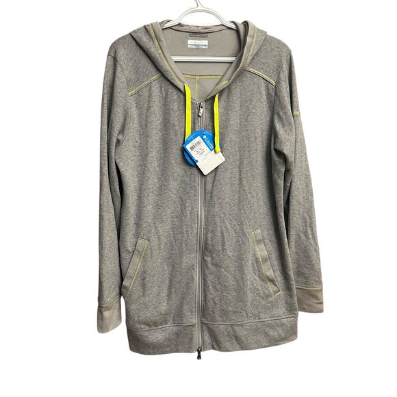 NWT Columbia Omni-Wick Heather Honey III Full Zip Hoodie XL - Picture 2 of 13